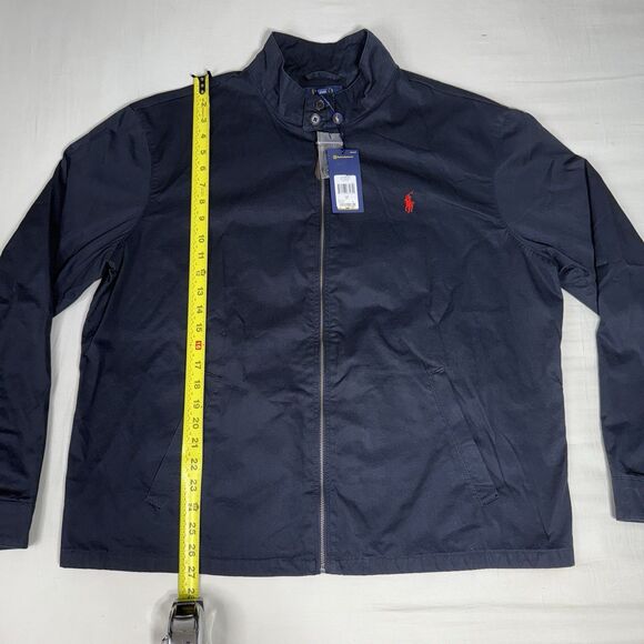 Polo Ralph Lauren Men's Navy Solid Bayport Windbreaker Jacket Size XL - NWT - Picture 11 of 13